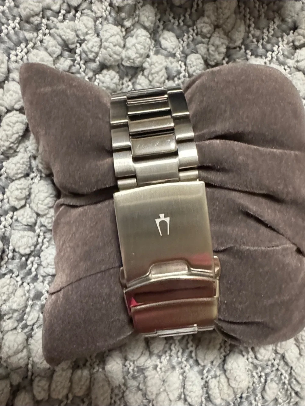 Bulova chronograph wristwatch